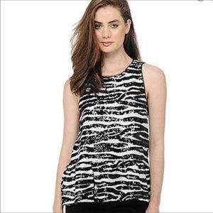 BB Dakota medium sequin peplum top